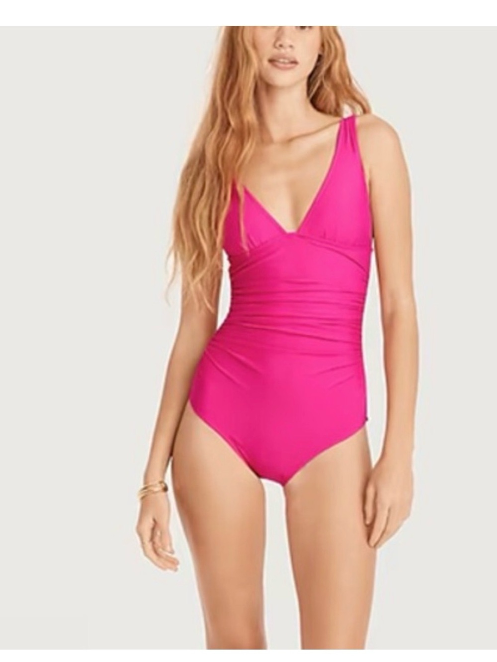 J. Crew Femme Ruched One Piece Swimsuit 8